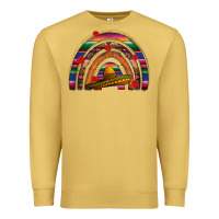Antique Gold Mexico rainbow Premium Sweatshirt - FaDigitalArtStudio