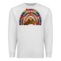 Oatmeal Heather Mexico rainbow Premium Sweatshirt - FaDigitalArtStudio