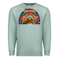 Seafoam Mexico rainbow Premium Sweatshirt - FaDigitalArtStudio