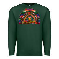 Sports Green Mexico rainbow Premium Sweatshirt - FaDigitalArtStudio