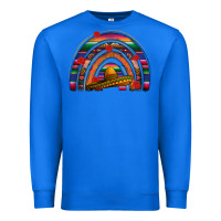 True Royal Mexico rainbow Premium Sweatshirt - FaDigitalArtStudio