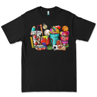 Black p.e. teacher coffee cups Premium Tee - NancyCooperArtShop