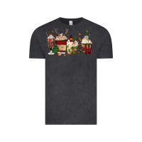Vintage Black lumberjack coffee Vintage Tee - MaliasSmallBusiness