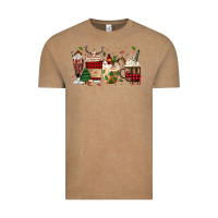 Vintage Coffee lumberjack coffee Vintage Tee - MaliasSmallBusiness