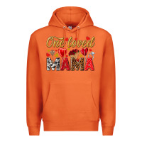 Carrot One loved mama valentines day Premium Hoodie - HowdyJamesFarm