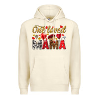 Sandshell One loved mama valentines day Premium Hoodie - HowdyJamesFarm