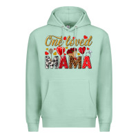 Seafoam One loved mama valentines day Premium Hoodie - HowdyJamesFarm