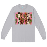 Moon Dust cactus leopard cowhide brush stroke Long Sleeve Tee - Artiststas