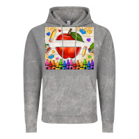 Cloud Rock custom teacher name apple Vintage Hoodie - NancyCooperArtShop