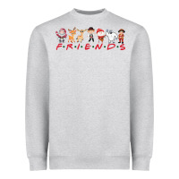 Heather Grey Friends Heavyweight Sweatshirt - Bettercallsaul