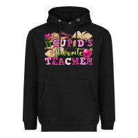 Black cupid's favorite teacher Heavyweight Hoodie - OliviaCreatesArt