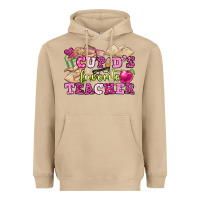 Mushroom cupid's favorite teacher Heavyweight Hoodie - OliviaCreatesArt