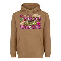 Toasted Coconut cupid's favorite teacher Heavyweight Hoodie - OliviaCreatesArt