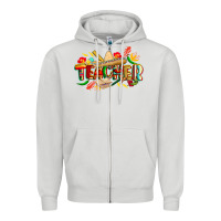 Dove Grey cinco de mayo teacher Zipper Hoodie - CowGirlArtShop