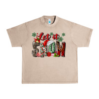 French Oak let it snow Urban Heavy Tee - MaliasSmallBusiness