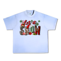 Grape Ice let it snow Urban Heavy Tee - MaliasSmallBusiness