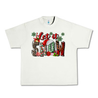 Pistachio let it snow Urban Heavy Tee - MaliasSmallBusiness