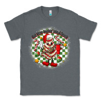 Charcoal Heather boojee christmas cake with belt bag Classic Tee - MaliasSmallBusiness