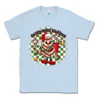 Dusty Blue boojee christmas cake with belt bag Classic Tee - MaliasSmallBusiness