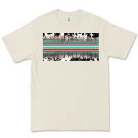 Bone western cowhide serape sunflower mama license plate Premium Tee - BarkalooDesign