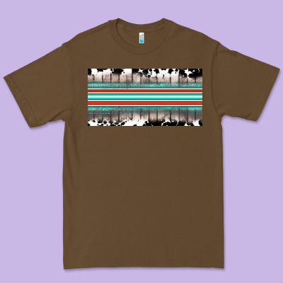 Western Cowhide Serape Sunflower Mama License Plate Premium Tee Designed By Barkaloodesign