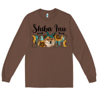 Chestnut western shiba inu mom Long Sleeve Tee - RanaPortraitStore