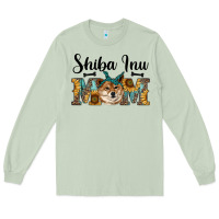 Matcha western shiba inu mom Long Sleeve Tee - RanaPortraitStore