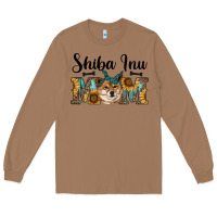 Toasted Coconut western shiba inu mom Long Sleeve Tee - RanaPortraitStore