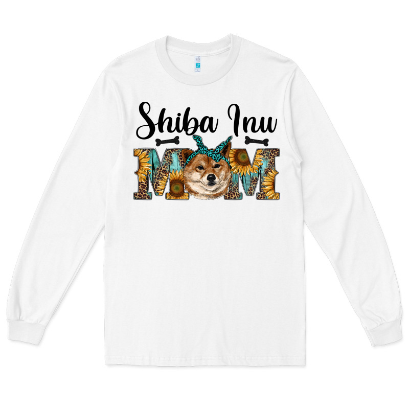Western Shiba Inu Mom Long Sleeve Tee by RanaPortraitStore | Teevron