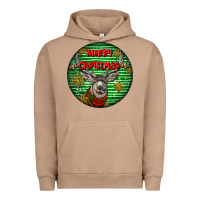 Pigment Burro mule buck deer head christmas Urban Hoodie - LillyAllenDesigns