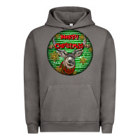 Pigment Tornado mule buck deer head christmas Urban Hoodie - LillyAllenDesigns