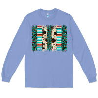Leopard Cowhide Brush Stroke Long Sleeve Tee | Teevron