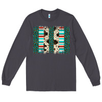 Smoke leopard cowhide brush stroke Long Sleeve Tee - Artiststas