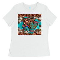 White hearts mama Ladies Tee - Artiststas