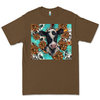 Cacao western black and white cow Premium Tee - BarkalooDesign