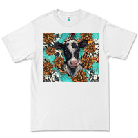 White western black and white cow Premium Tee - BarkalooDesign
