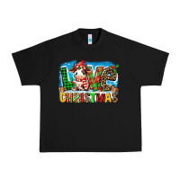Black love christmas cow Urban Heavy Tee - MaliasSmallBusiness