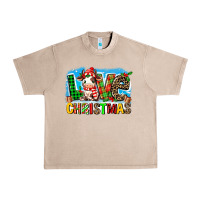 French Oak love christmas cow Urban Heavy Tee - MaliasSmallBusiness