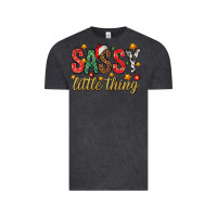 Vintage Black Sassy litte thing Vintage Tee - NancyCooperArtShop