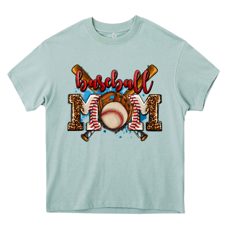Baseball Mom Heavy Core Tee by AdoDesignShop | Teevron
