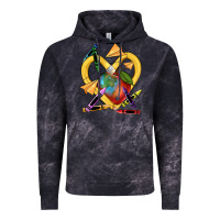 Cloud Black heart pencil Vintage Hoodie - NancyCooperArtShop