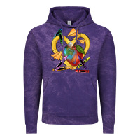 Cloud Purple heart pencil Vintage Hoodie - NancyCooperArtShop