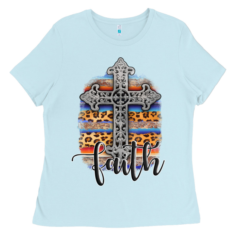 Western Faith Ladies Tee by AdoDesignShop | Teevron