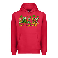 Cardinal Lucky and i gnome it St. Patrick's Day Premium Hoodie - CowGirlArtShop