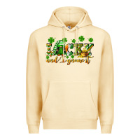 Pina Colada Lucky and i gnome it St. Patrick's Day Premium Hoodie - CowGirlArtShop