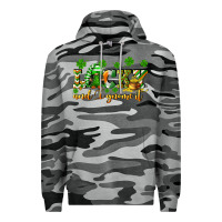 Slate Camo Lucky and i gnome it St. Patrick's Day Premium Hoodie - CowGirlArtShop