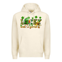Tofu Lucky and i gnome it St. Patrick's Day Premium Hoodie - CowGirlArtShop