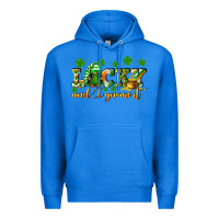 True Royal Lucky and i gnome it St. Patrick's Day Premium Hoodie - CowGirlArtShop