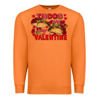 Carrot Tacos are my Valentine Valentine's Day Premium Sweatshirt - FaDigitalArtStudio