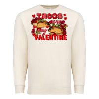 Sandshell Tacos are my Valentine Valentine's Day Premium Sweatshirt - FaDigitalArtStudio
